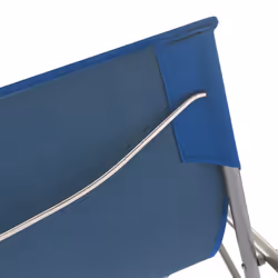 VidaXL 44358 outdoor chair Terrace Oxford, Polyvinyl chloride (PVC), Steel Blue - Additional view 7