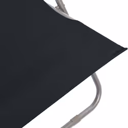 VidaXL 44359 outdoor chair Terrace Oxford, Polyvinyl chloride (PVC), Steel Black - Additional view 8