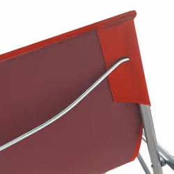 VidaXL 44360 outdoor chair Terrace Oxford, Polyvinyl chloride (PVC), Steel Red - Additional view 7