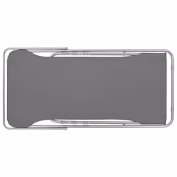 VidaXL 44361 outdoor chair Terrace Oxford, Polyvinyl chloride (PVC), Steel Grey - Additional view 6