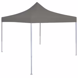 vidaXL Foldable Party Tent Pop-Up 3x3m Anthracite Garden Gazebo Marquee Canopy