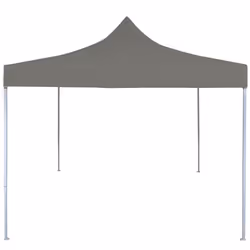 vidaXL Foldable Party Tent Pop-Up 3x3m Anthracite Garden Gazebo Marquee Canopy