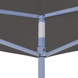 vidaXL Foldable Party Tent Pop-Up 3x3m Anthracite Garden Gazebo Marquee Canopy