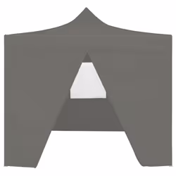 vidaXL Foldable Party Tent Pop-Up with 4 Sidewalls 3x3m Anthracite Gazebo - Additional view 11
