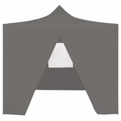 vidaXL Foldable Party Tent Pop-Up with 4 Sidewalls 3x3m Anthracite Gazebo