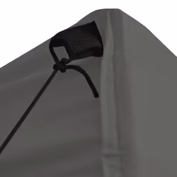 vidaXL Foldable Party Tent Pop-Up with 4 Sidewalls 3x3m Anthracite Gazebo - Additional view 4
