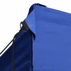 Garden Furniture Set Foldable Tent with 3 Walls 3x4.5 m Blue