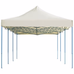 vidaXL Folding Pop-up Party Tent 3x9m Cream Outdoor Gazebo Canopy Marquee - Additional view 4
