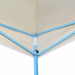 vidaXL Folding Pop-up Party Tent 3x9m Cream Outdoor Gazebo Canopy Marquee - Additional view 6