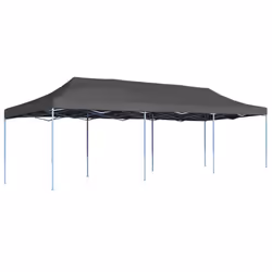 vidaXL Folding Pop-up Party Tent 3x9m Anthracite Outdoor Canopy Gazebo Marquee