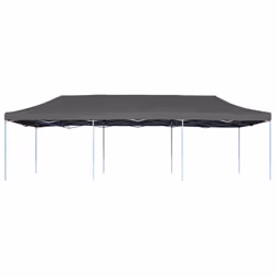 vidaXL Folding Pop-up Party Tent 3x9m Anthracite Outdoor Canopy Gazebo Marquee