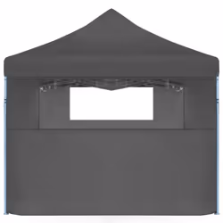 vidaXL Folding Pop-up Party Tent with 5 Sidewalls 3x9m Anthracite Marquee - Additional view 6