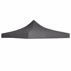 vidaXL Party Tent Roof 3x3m Anthracite Patio Canopy Gazebo Marquee Top Cover