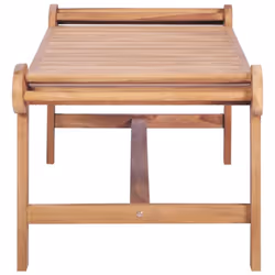 vidaXL Solid Teak Coffee Table Outdoor Garden Furniture Marlboro Plant Stand