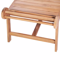 vidaXL Solid Teak Coffee Table Outdoor Garden Furniture Marlboro Plant Stand