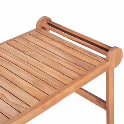 vidaXL Solid Teak Coffee Table Outdoor Garden Furniture Marlboro Plant Stand - Additional view 5