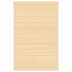 vidaXL Rug Bamboo 100x160cm Natural Home Area Flooring Carpet Mat Sheet Decor