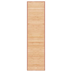 vidaXL Rug Bamboo Home Area Flooring Carpet Mat Sheet Living Room Decor Rug - 80 x 300 cm