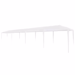 vidaXL Party Tent 3x12m PE White Outdoor Garden Gazebo Marquee Canopy Pavilion