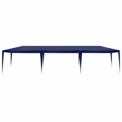 vidaXL Party Tent 3x9m PE Blue Outdoor Garden Gazebo Marquee Canopy Pavilion