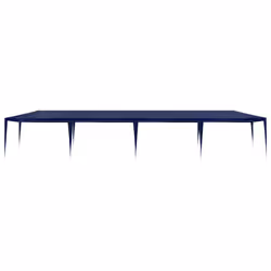 vidaXL Party Tent 3x12m PE Blue Outdoor Garden Gazebo Marquee Canopy Pavilion