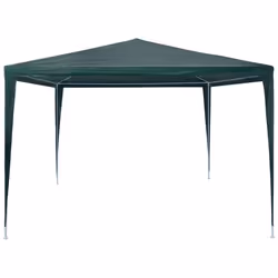 vidaXL Party Tent 3x3m PE Green Outdoor Patio Gazebo Canopy Marquee Shade