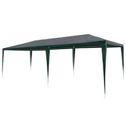 vidaXL Party Tent 3x6m PE Green Outdoor Patio Gazebo Marquee Canopy Shade