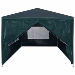 vidaXL Party Tent 3x6m Green Outdoor Garden Gazebo Marquee Canopy Shelter