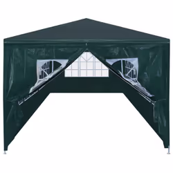 vidaXL Party Tent 3x9m Green Outdoor Garden Gazebo Marquee Canopy Shelter