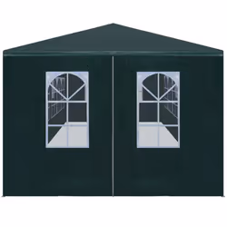 vidaXL Party Tent 3x12m Green Outdoor Garden Gazebo Marquee Canopy Shelter - Additional view 2