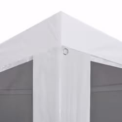 vidaXL Party Tent with 8 Mesh Sidewalls 9x3m Outdoor Garden Gazebo Marquee - Additional view 4