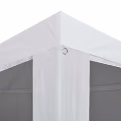 vidaXL Party Tent with 10 Mesh Sidewalls 12x3m Outdoor Garden Gazebo Marquee - Additional view 4