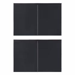 vidaXL 2x Party Tent Sidewall with Zipper PE Anthracite Marquee Enclosure