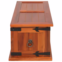 vidaXL Solid Acacia Wood Storage Chest 60x25x22cm Cabinet Trunk Organiser Box
