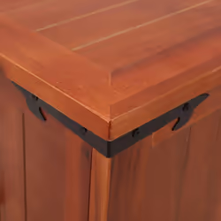 vidaXL Solid Acacia Wood Storage Chest 60x25x22cm Cabinet Trunk Organiser Box - Additional view 8