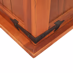 vidaXL Solid Acacia Wood Storage Chest 79x34x32cm Cabinet Trunk Organiser Box - Additional view 8
