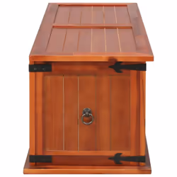 vidaXL Solid Acacia Wood Storage Chest 90x45x40cm Cabinet Trunk Organiser Box