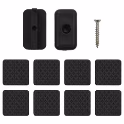 vidaXL Floor Element for Solar Shower Pool Ladder WPC Accessory Board Panel - Additional view 4