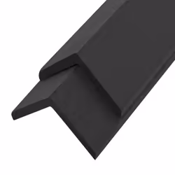 vidaXL 5x Decking Angle Trims WPC 170cm Black Tiles Joist Board Corner Edge