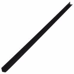 vidaXL 5x Decking Angle Trims WPC 170cm Black Tiles Joist Board Corner Edge - Additional view 5