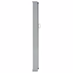 vidaXL Patio Retractable Side Awning Garden Canopy Outdoor Privacy Screen - grey, 120 x 300 cm - Additional view 2