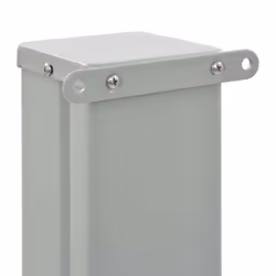vidaXL Patio Retractable Side Awning Garden Canopy Outdoor Privacy Screen - grey, 120 x 300 cm - Additional view 5