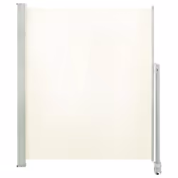 vidaXL Patio Retractable Side Awning 160x300cm Cream Garden Screen Canopy - Additional view 3