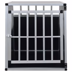 vidaXL Dog Cage with Single Door 65x91x69.5cm Pet Puppy House Carrier Crate