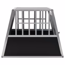 vidaXL Dog Cage with Single Door 65x91x69.5cm Pet Puppy House Carrier Crate