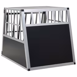 vidaXL Dog Cage with Single Door 65x91x69.5cm Pet Puppy House Carrier Crate - Additional view 4