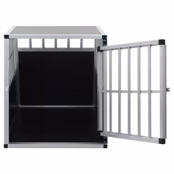 vidaXL Dog Cage with Single Door 65x91x69.5cm Pet Puppy House Carrier Crate - Additional view 6