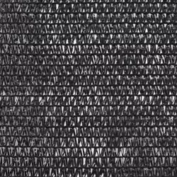 vidaXL Tennis Screen HDPE 1x100m Black Surround Privacy Windbreak Fence Screen