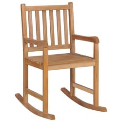 VidaXL 44992 outdoor chair Terrace Padded seat Teak Brown