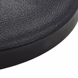vidaXL Parasol Base Half Round Polyresin 9kg Black Patio Umbrella Stand Holder - Additional view 3